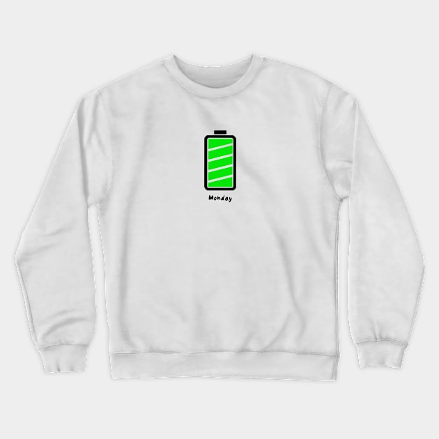 Monday mood Crewneck Sweatshirt by pepques